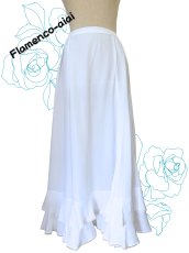 画像3: ペチコート、2段フリル、フリル先テープ飾り (3)