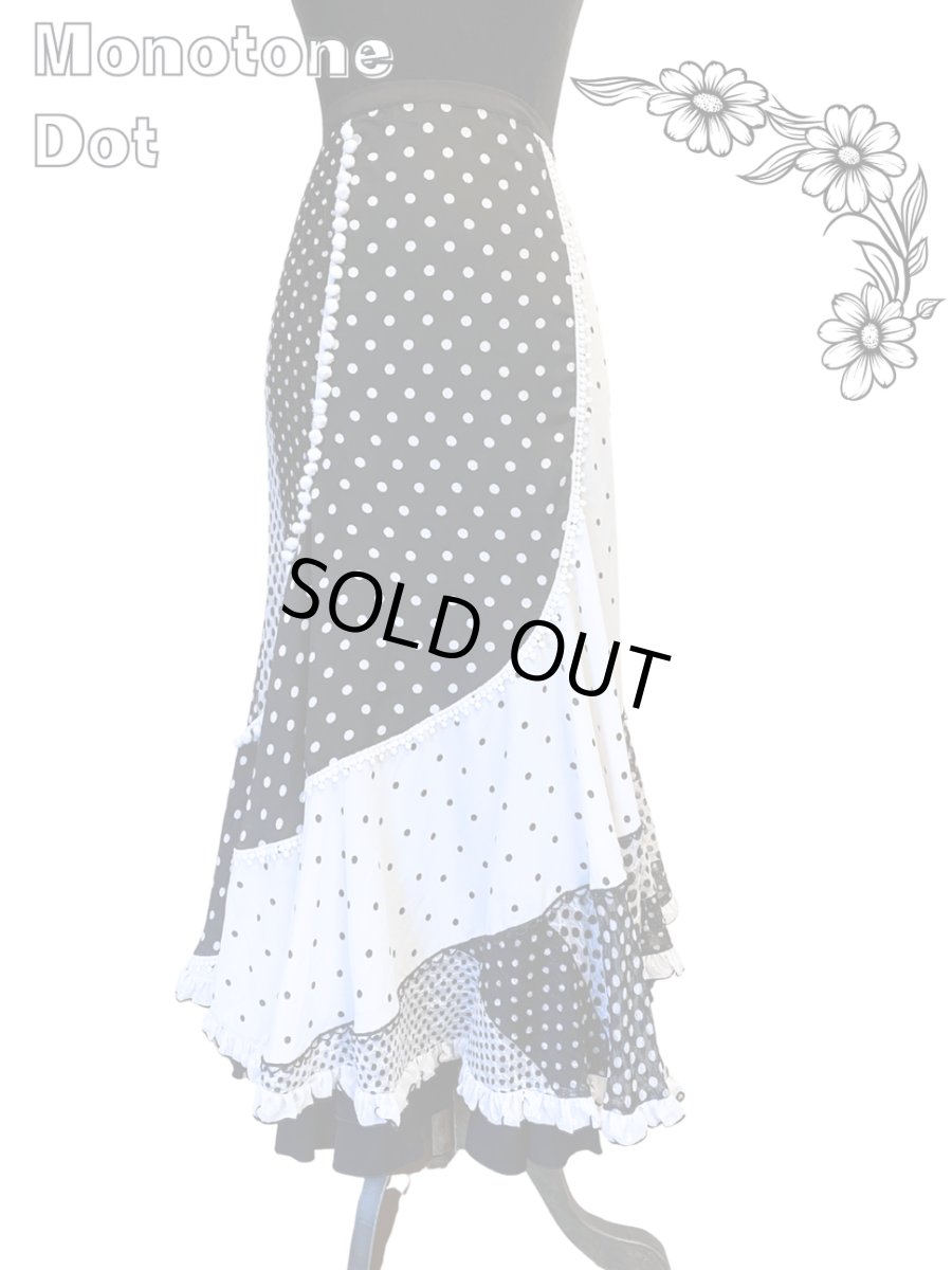 画像2: 《即納品》ラップファルダ、Monotone、1点もの♪ (2)