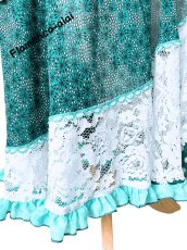 画像4: 《即納品》ラップファルダ、グリーン、1点もの♪ (4)