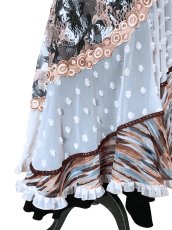 画像3: 《即納品》ラップファルダ、ベージュ系、1点もの♪ (3)