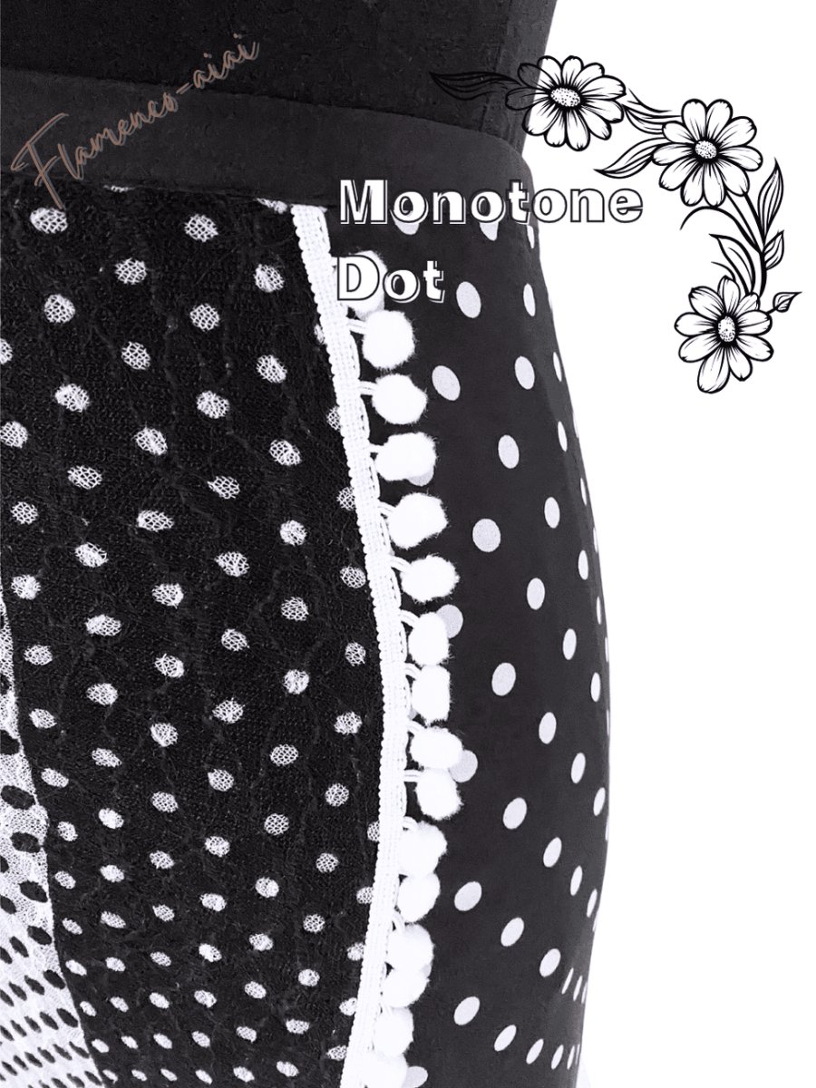 画像5: 《即納品》ラップファルダ、Monotone、1点もの♪ (5)