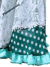 画像5: 《即納品》ラップファルダ、グリーン、1点もの♪ (5)