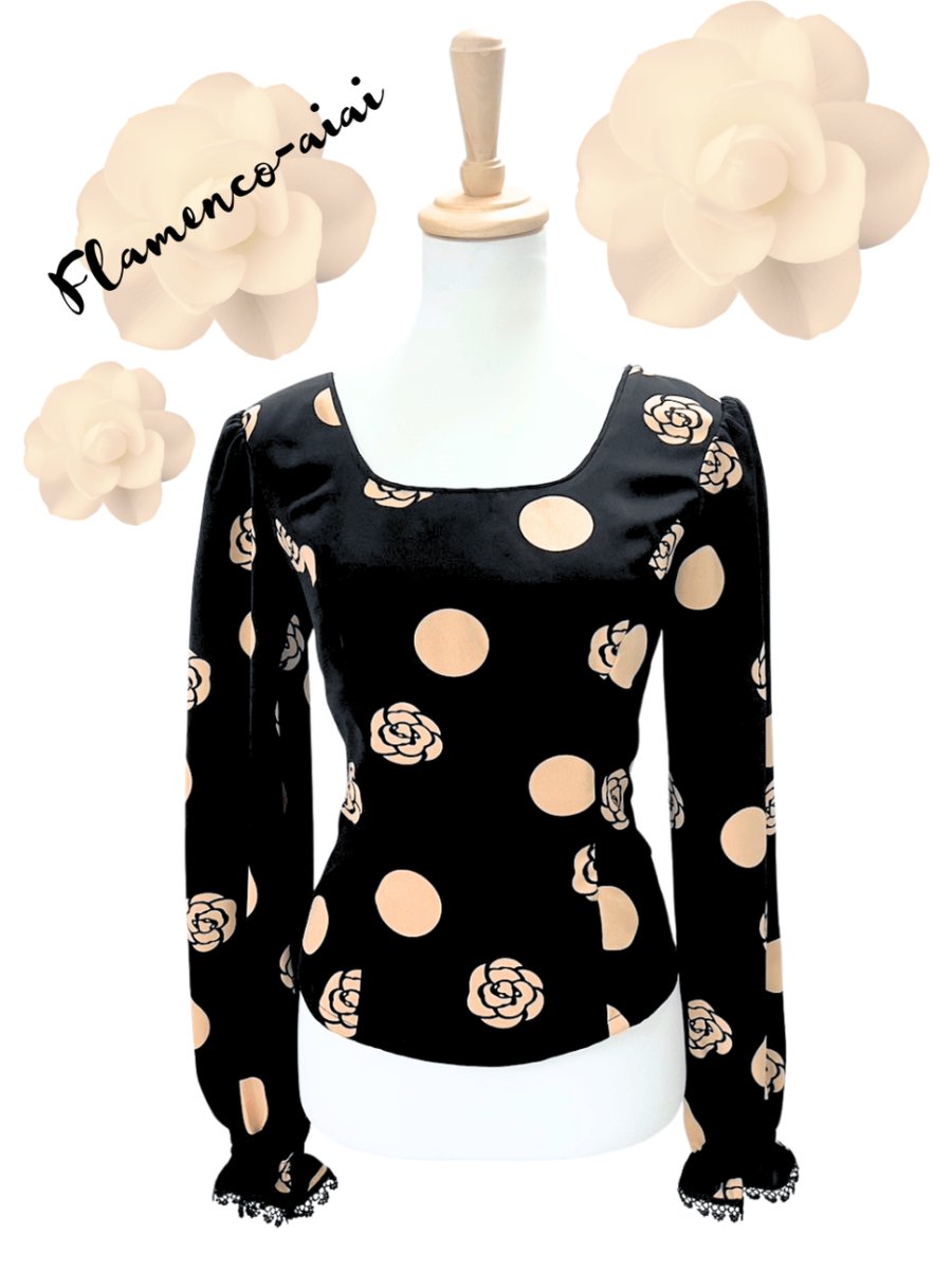 画像1: ブラウス、カメリア＆DOT (1)