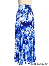 画像1: 美☆ストレッチ・ファルダ、ブルーフラワー (1)