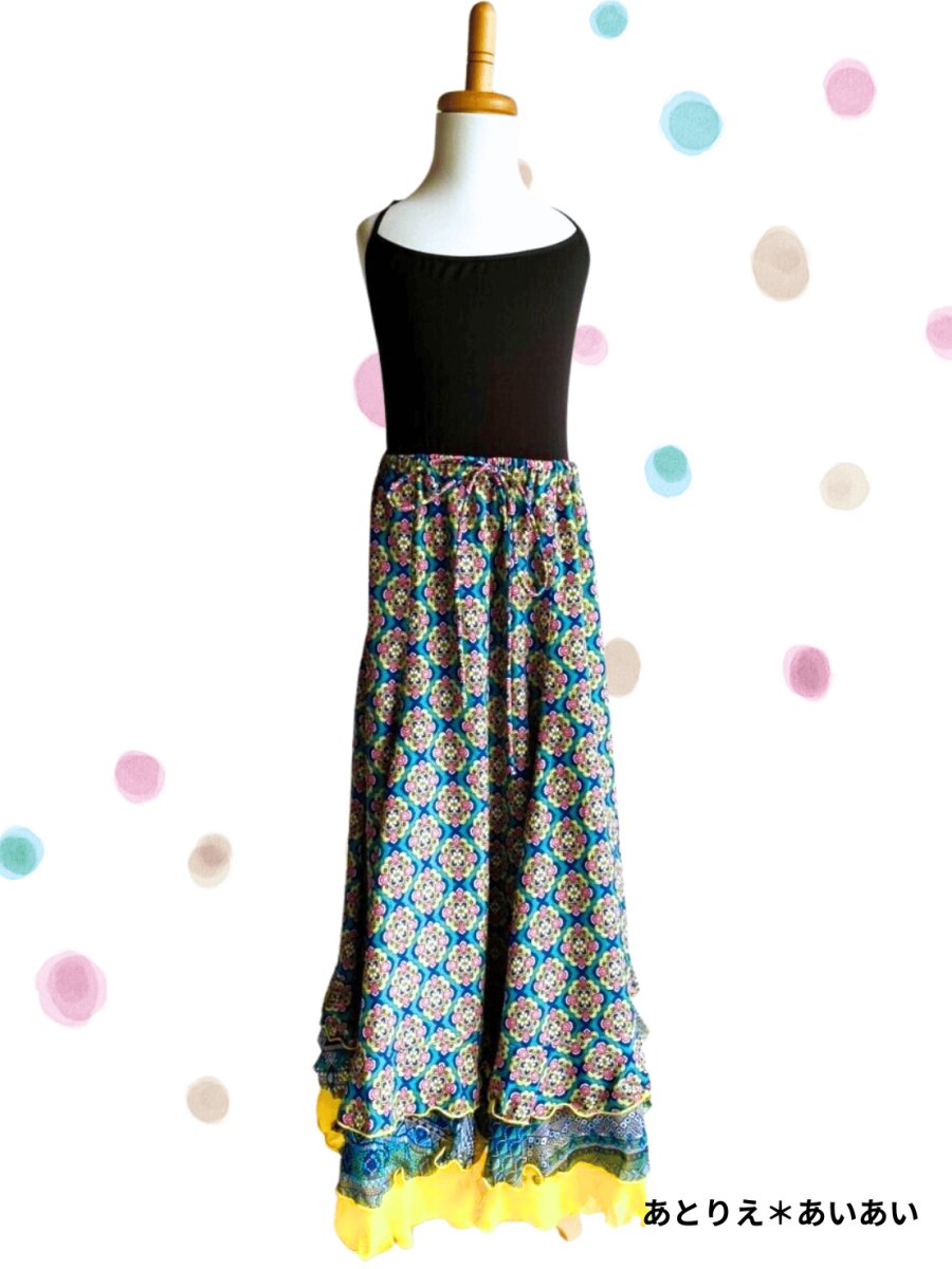 画像1: 《即納品》女児用ファルダ、丈75cm (1)