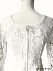 画像5: ≪即納品≫レースのブラウス (5)