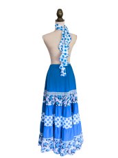 画像2: ティアードファルダ、1点物🎵シージョ付き　W72cm、丈98cm (2)