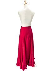 画像3: スリットファルダ、ローズピンク、サンプル品、W66cm丈94cm (3)