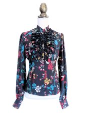 画像1: マニッシュブラウス、Lサイズ (1)