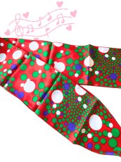 画像1: シフォンジョーゼット生地、DOT (1)