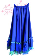 画像1: 《即納品》女児用ファルダ、丈77cm (1)