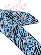 画像1: シフォンジョーゼット生地、DOT (1)