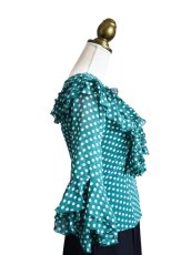 画像3: SALE《即納品》ブラウス、フロントボタンのブラウス (3)