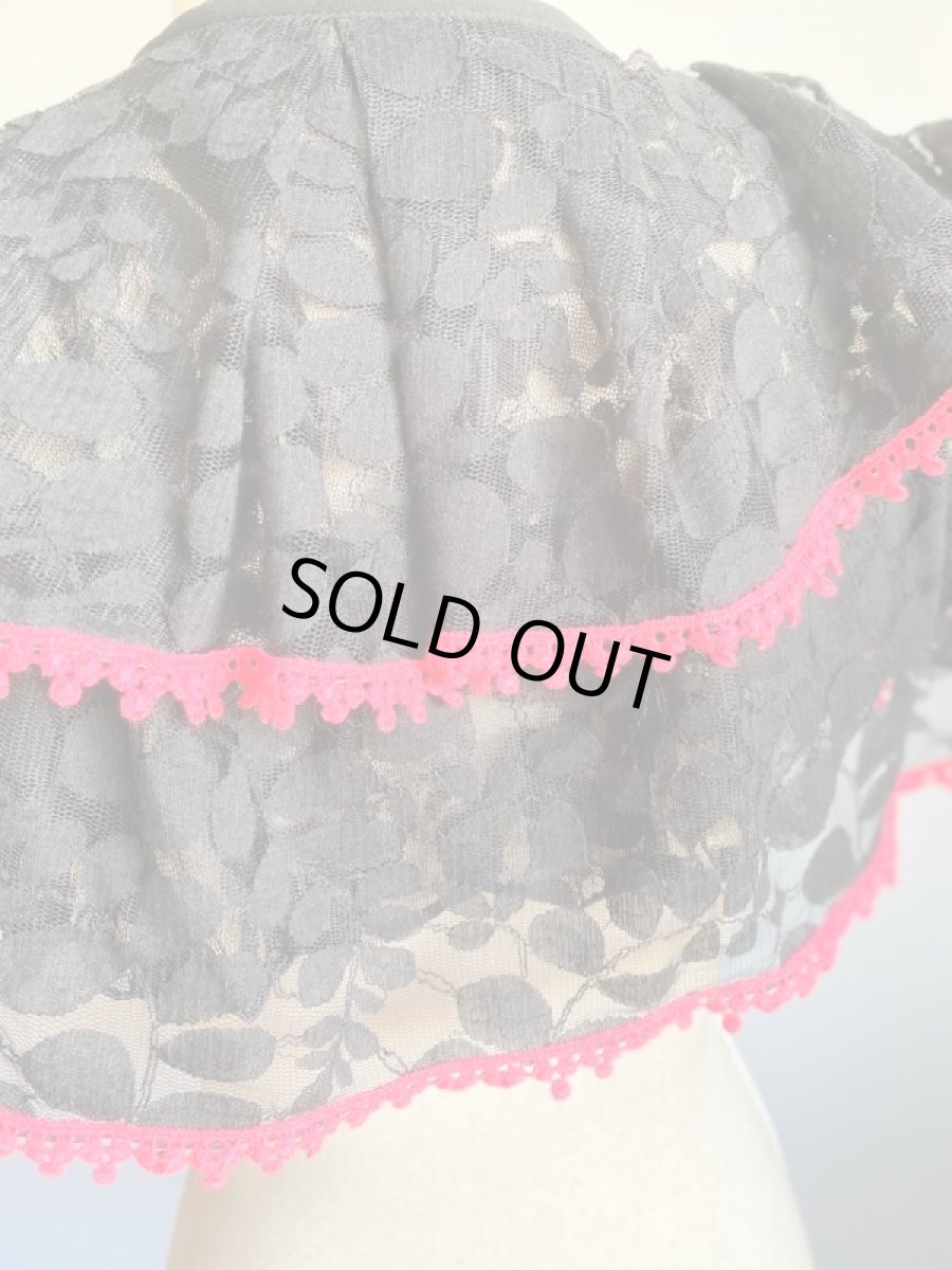 画像7: 《即納品》ボランテ・シージョ、リーフ柄レース (7)