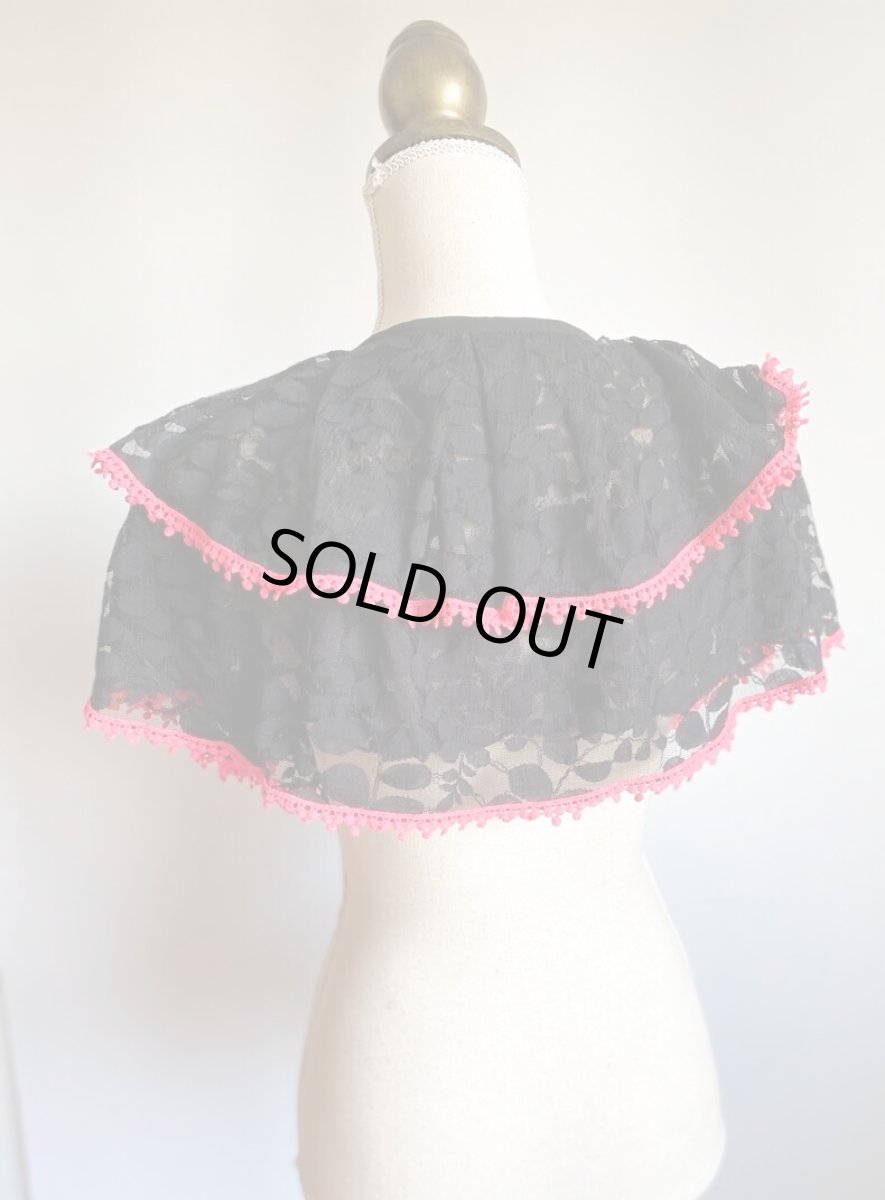 画像6: 《即納品》ボランテ・シージョ、リーフ柄レース (6)