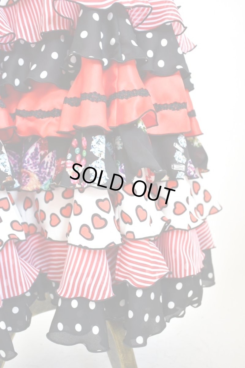 画像6: 《即納品》ハイウエスト、10段フリル (6)