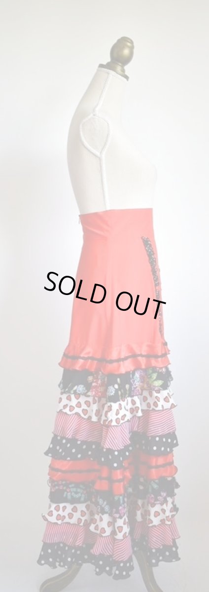 画像7: 《即納品》ハイウエスト、10段フリル (7)