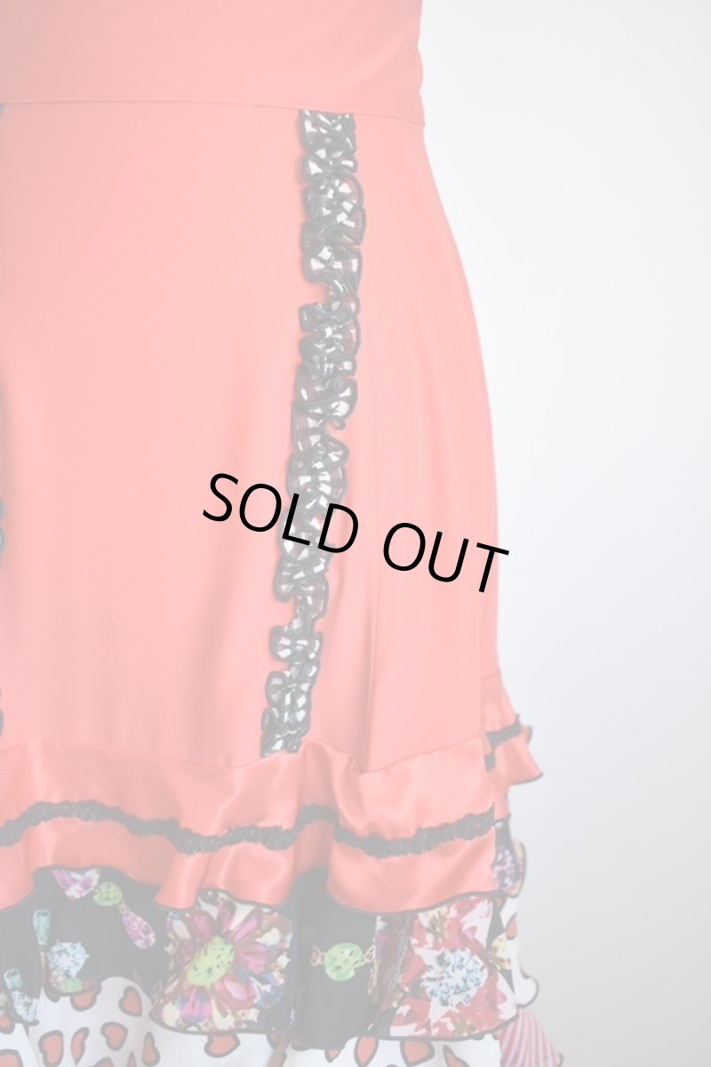 画像3: 《即納品》ハイウエスト、10段フリル (3)