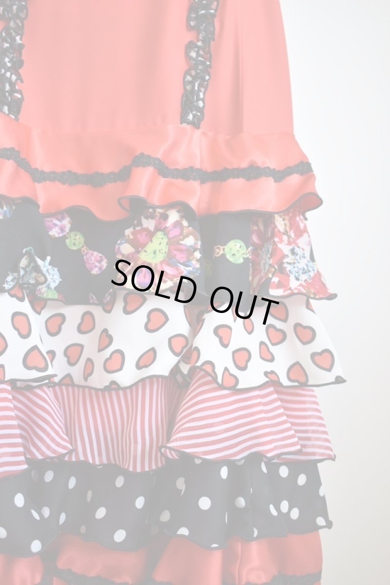 画像5: 《即納品》ハイウエスト、10段フリル (5)