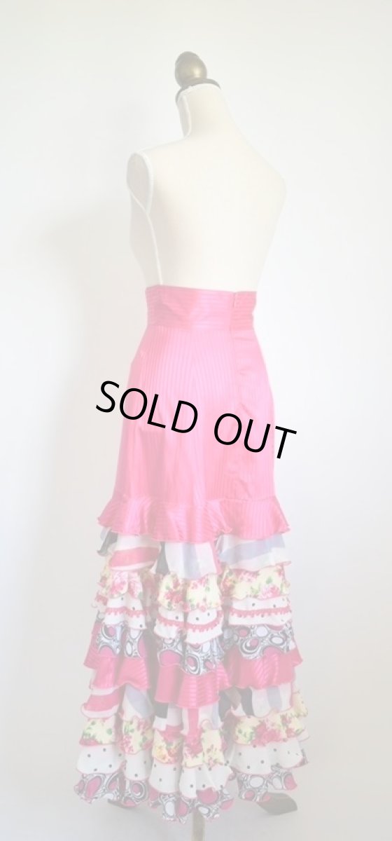 画像7: 《即納品》ファルダ、ハイウエスト、10段フリル (7)