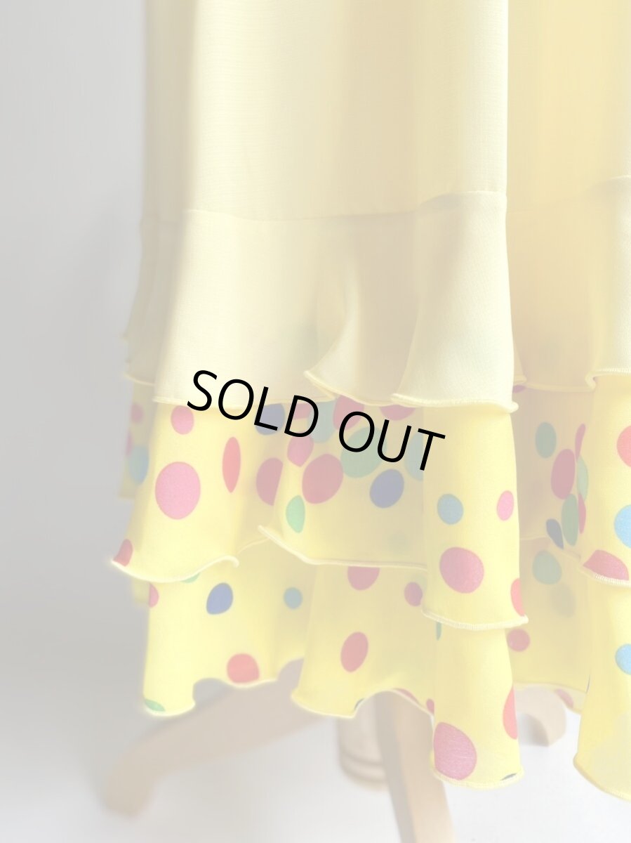 画像3: 《即納品》女児用ファルダ、レモン、丈75cm (3)