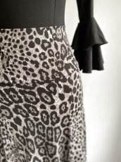 画像3: 《即納品》美☆ストレッチ・ファルダ、グレー系色レオパード (3)