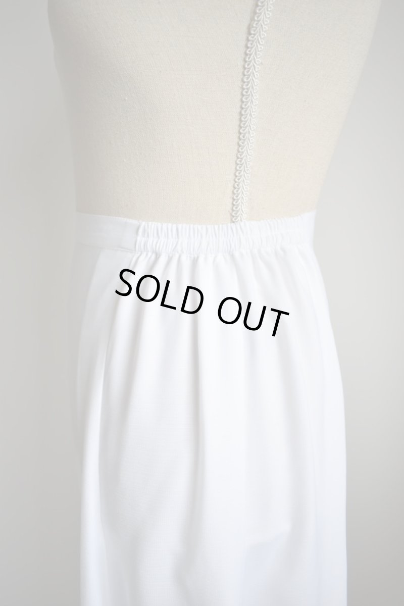 画像5: ペチコート、ホワイト、ロングギャザーフリル (5)