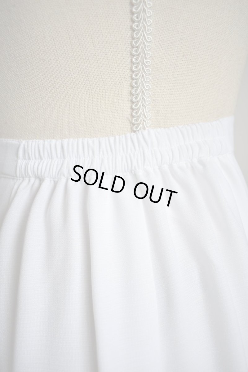 画像6: ペチコート、ホワイト、ロングギャザーフリル (6)