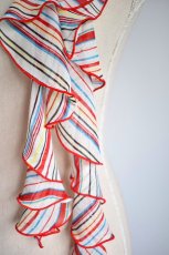 画像2: 一掃SALE《即納品》スカーフ、スパイラル、ストライプ (2)