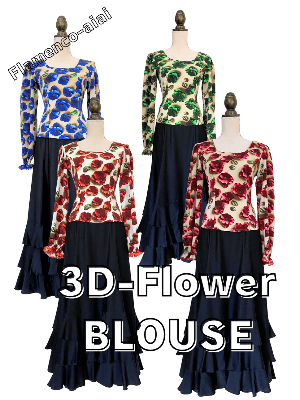 🌸新作UP🌸3Dフラワー・ブラウス