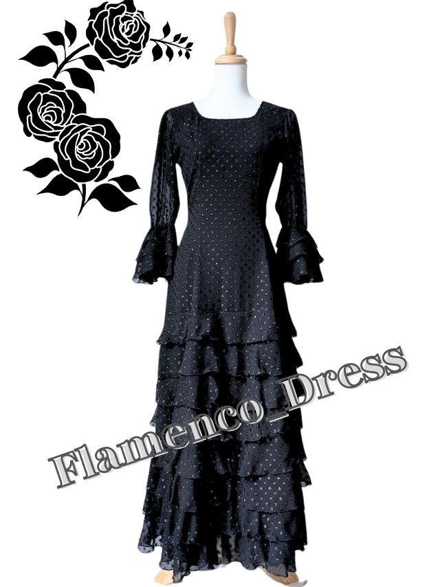 《即納品》フラメンコドレス、M/Lサイズ